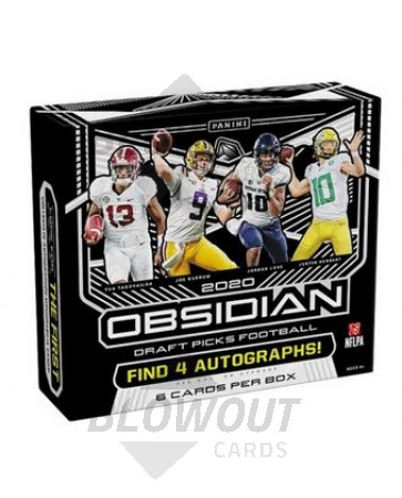 2020 Panini Obsidian Draft Picks Football Hobby Box