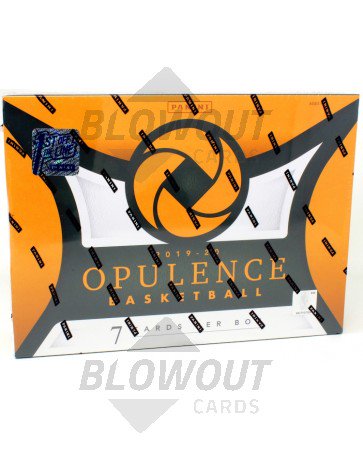 2019/20 Panini Opulence Basketball 1st Off The Line Hobby Box