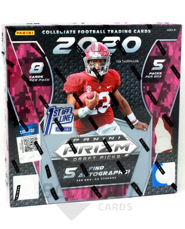 2021 Panini Prizm Draft Picks Collegiate Football Hobby Box - 1st Off The  Line