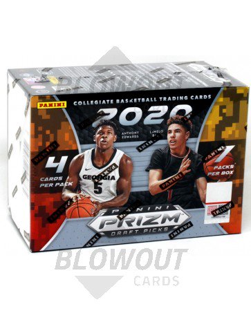 2020/21 Panini Prizm Collegiate Draft Picks Basketball Blaster Box