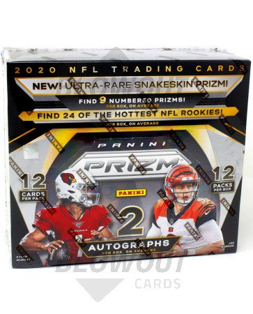 2020 Panini Prizm Football Hobby Box