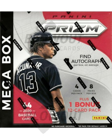 2020 Panini Prizm Baseball Mega Box