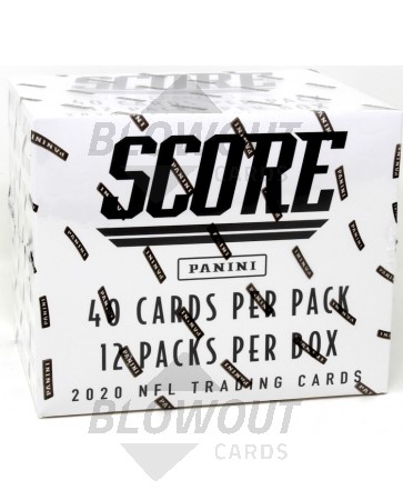 2020 Panini Score Football Fat Pack Box