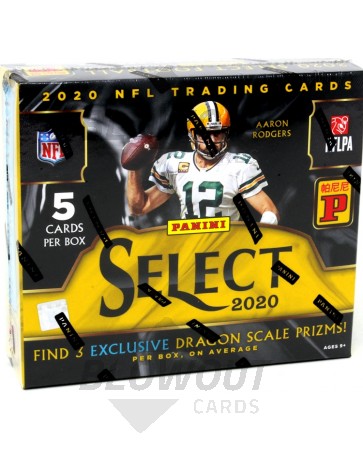 2020 Panini Select Football Tmall Edition Box