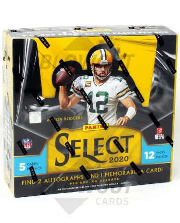 2020 Panini Select Football Hobby Box