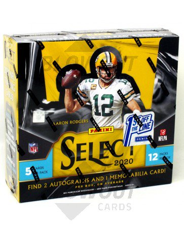 2020 Panini Select Football 1st Off The Line Hobby Box