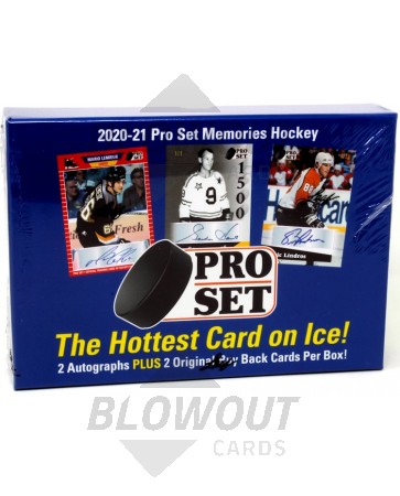 2020/21 Pro Set Memories Hockey Box