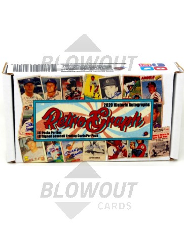 2020 Historic Autographs Retro-Graphs Baseball Box