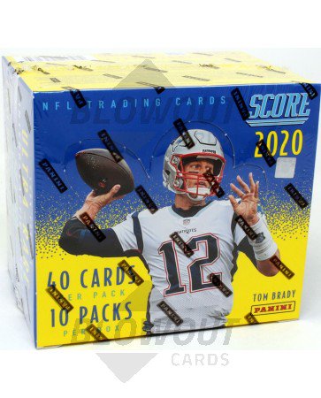 2020 Panini Score Football Hobby Box
