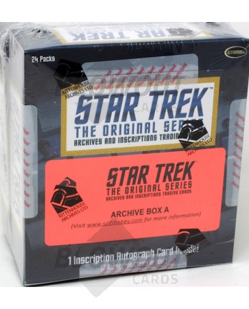Star Trek The Original Series Archives & Inscriptions Archive Box (Rittenhouse)