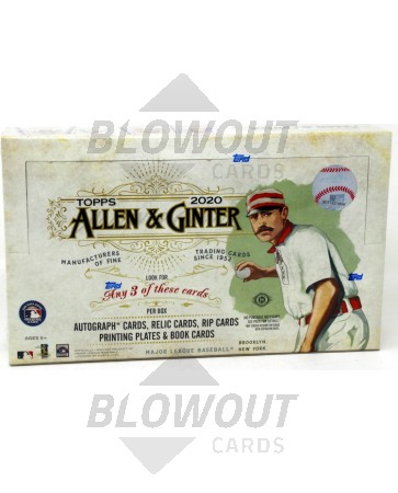 2020 Topps Allen & Ginter Baseball Hobby Box