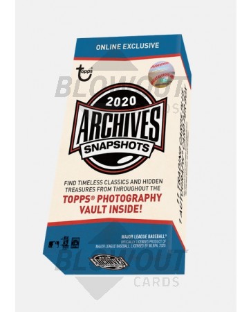 2020 Topps Archives Snapshots Baseball Box