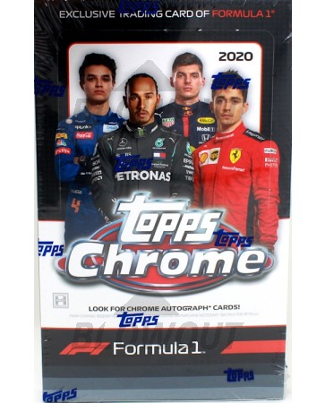 2020 Topps Chrome Formula 1 Racing Hobby Box