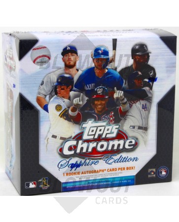 2020 Topps Chrome Sapphire Edition Baseball 10 Box Lot