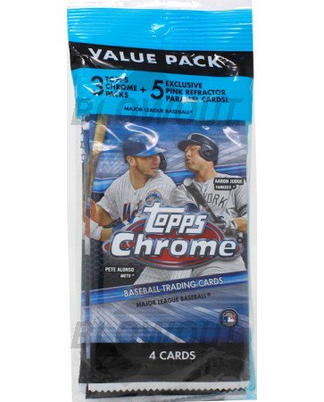 2020 Topps Chrome Baseball Value Rack Pack