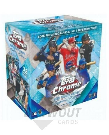 2020 Topps Chrome Update Sapphire Edition Baseball Box