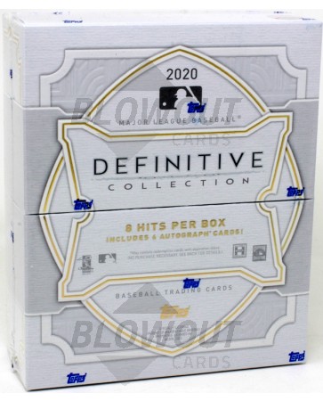 2020 Topps Definitive Baseball Hobby Box