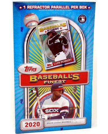 2020 Topps Finest Flashback Baseball Box
