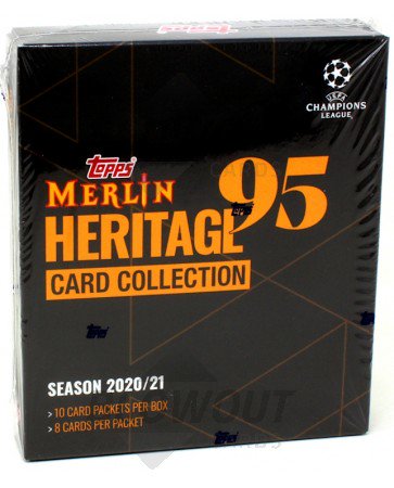 2020/21 Topps Merlin Heritage '95 Soccer Box