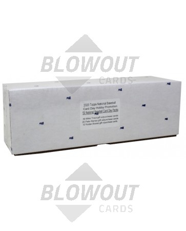 2020 Topps National Baseball Card Day Box