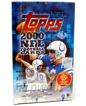 2000 Topps Football Hobby Box