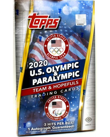 2021 Topps US Olympics & Paralympic Hopefuls Hobby Box