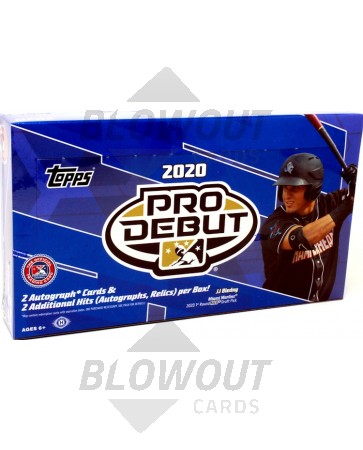 2020 Topps Pro Debut Baseball Hobby Box