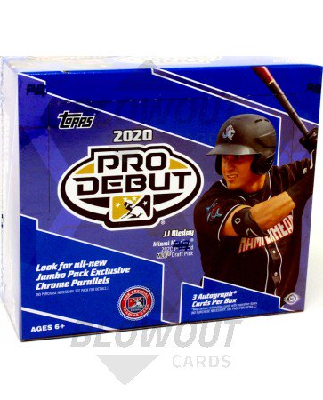 2020 Topps Pro Debut Baseball Jumbo Box