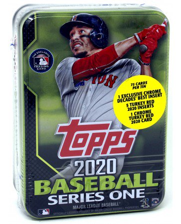 2020 Topps Series 1 Baseball Tin Box
