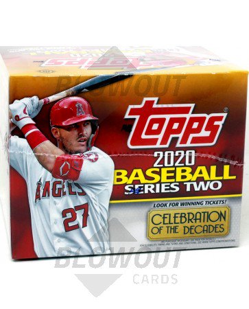 2020 Topps Series 2 Baseball Jumbo Box