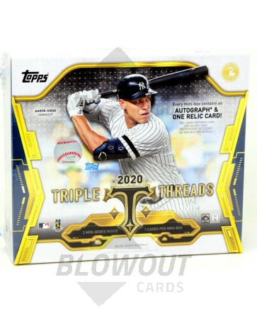 2020 Topps Triple Threads Baseball Hobby Box