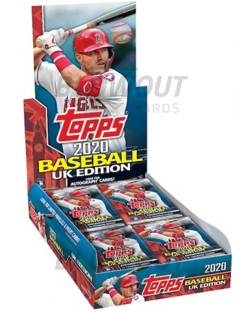 2020 Topps Baseball UK Edition Box