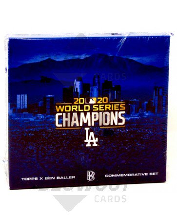 2020 Topps X Los Angeles Dodgers World Series Ben Baller Edition Baseball Box