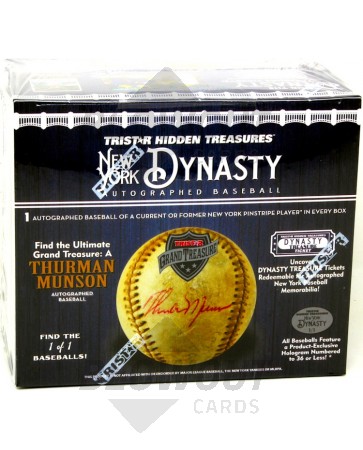2020 Tristar Autographed Baseball NY Dynasty Edition Box