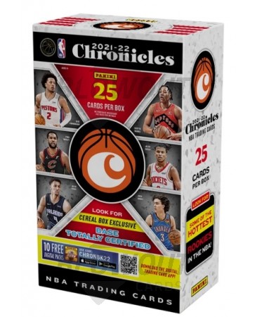 2021/22 Panini Chronicles Basketball Cereal Box