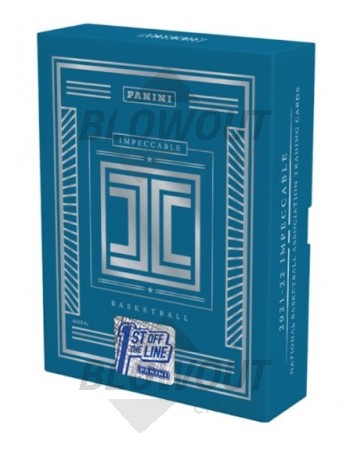 2021/22 Panini Impeccable Basketball 1st Off The Line Hobby Box