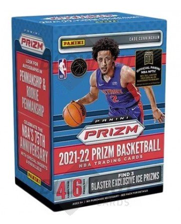 2021/22 Panini Prizm Basketball Blaster Box
