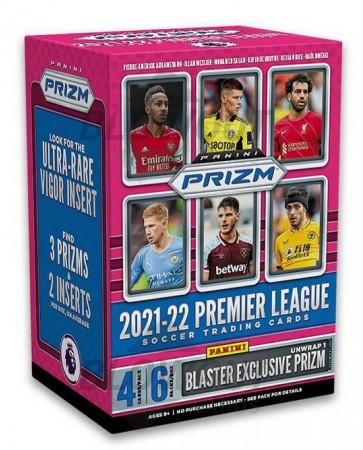 2021/22 Panini Prizm Premier League Soccer Blaster Box