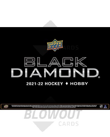 2021/22 Upper Deck Black Diamond Hockey Hobby Box