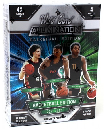 2022 Wild Card Alumination Basketball Hobby Box