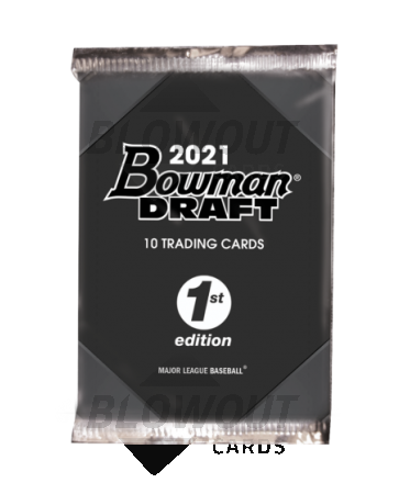 2021 Bowman Draft Baseball 1st Edition 50 Pack Lot