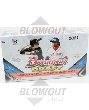 2021 Bowman Draft Baseball Jumbo Box