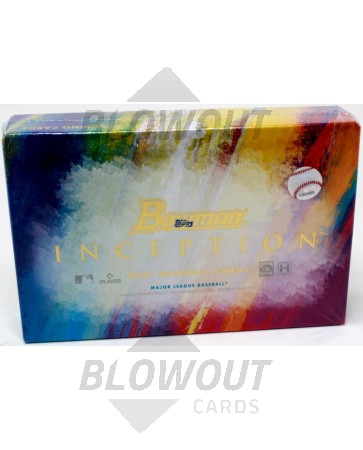 2021 Bowman Inception Baseball Hobby Box