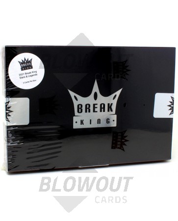 2021 Break King Stars & Legends 3 Box Case