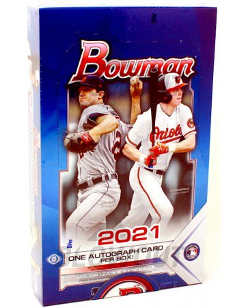 2021 Bowman Baseball Hobby Box
