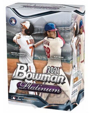 2021 Bowman Platinum Baseball Blaster