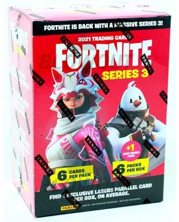 2021 Panini Fortnite Series 3 Trading Cards Blaster Box