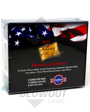 2021 Super Break Pieces of the Past Historical Edition Jumbo Box