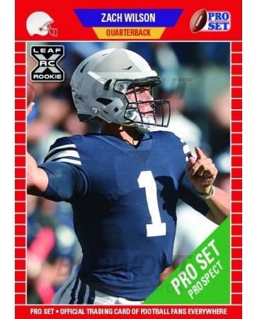 2021 Pro Set PS5 Zach Wilson Rookie Card - 20 Card Lot