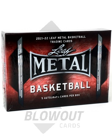 2021/22 Leaf Metal Basketball Hobby Box